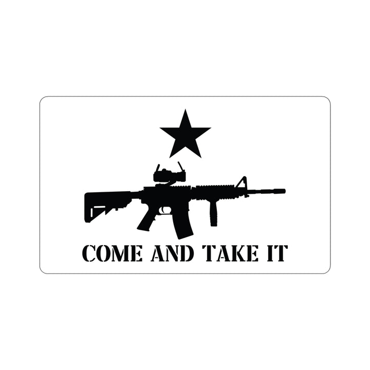 Come And Take It AR-15 Flag Sticker