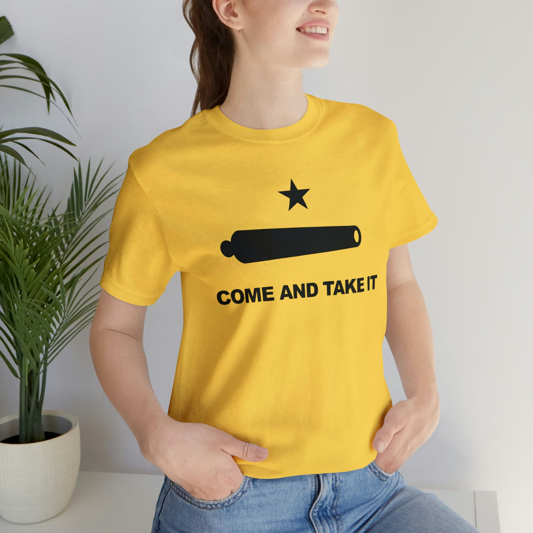 Come And Take It Flag T Shirt: Bella + Canvas 3001