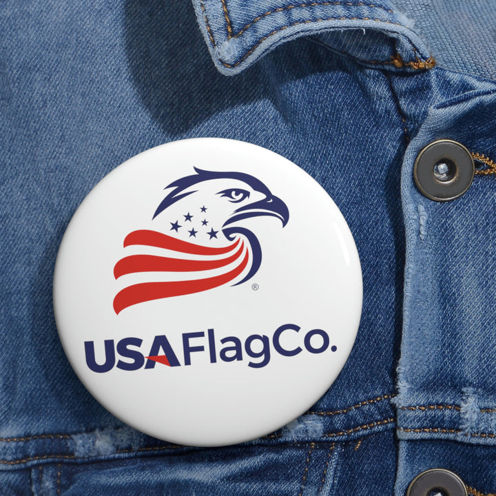 USA Flag Co. Custom Pin Buttons