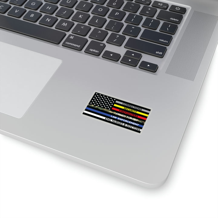 Thin Line USA Flag™ Sticker