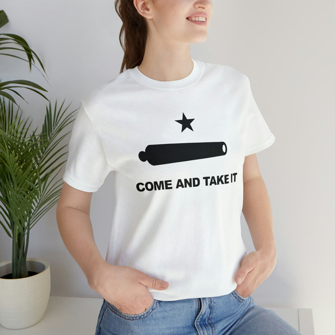 Come And Take It Flag T Shirt: Bella + Canvas 3001