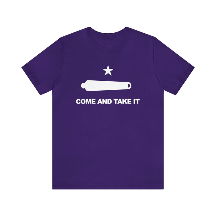 Come And Take It Flag T Shirt: Bella + Canvas 3001