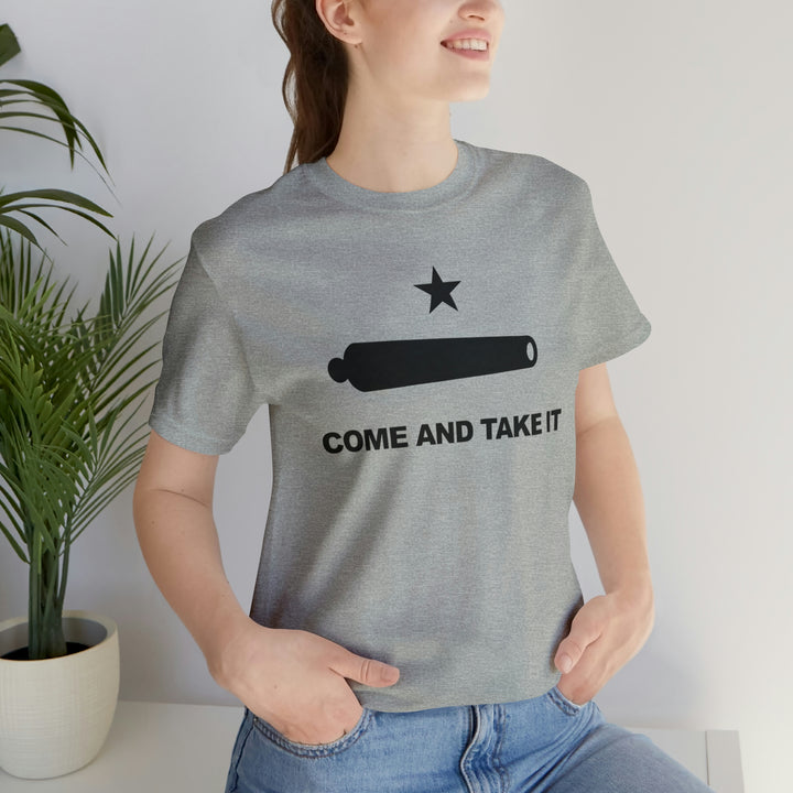 Come And Take It Flag T Shirt: Bella + Canvas 3001