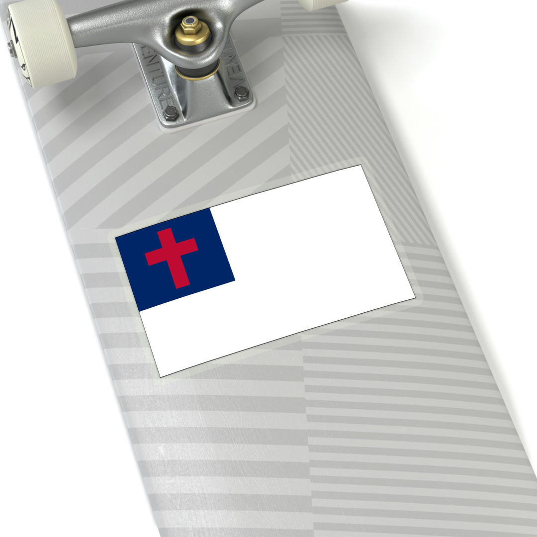 Christian Flag Sticker