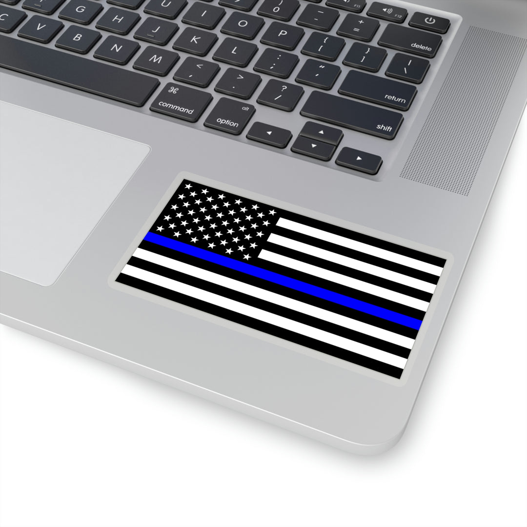 Thin Blue Line Flag Sticker