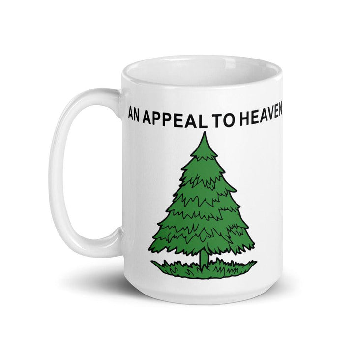 An Appeal To Heaven Mugs - 15 oz. or 11 oz. Glossy White - USA Flag Co.