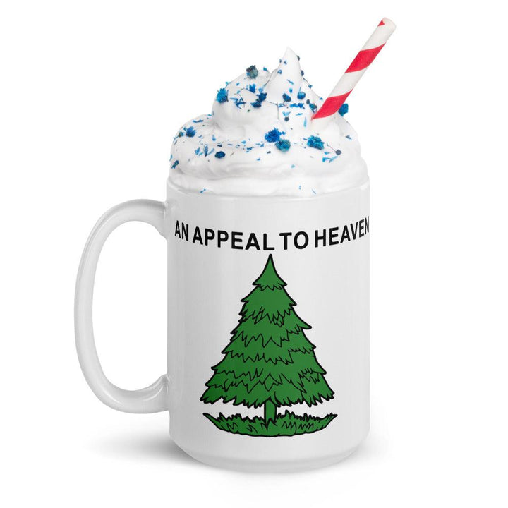 An Appeal To Heaven Mugs - 15 oz. or 11 oz. Glossy White - USA Flag Co.