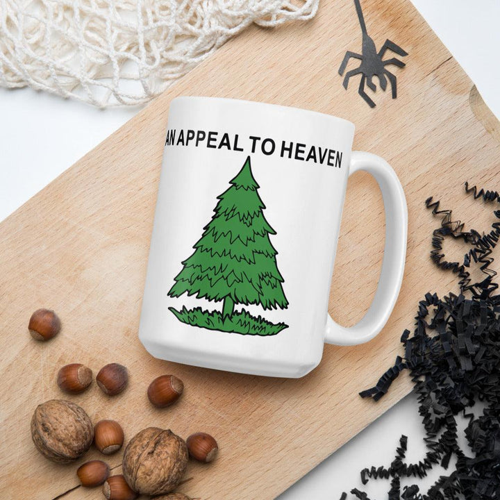 An Appeal To Heaven Mugs - 15 oz. or 11 oz. Glossy White - USA Flag Co.