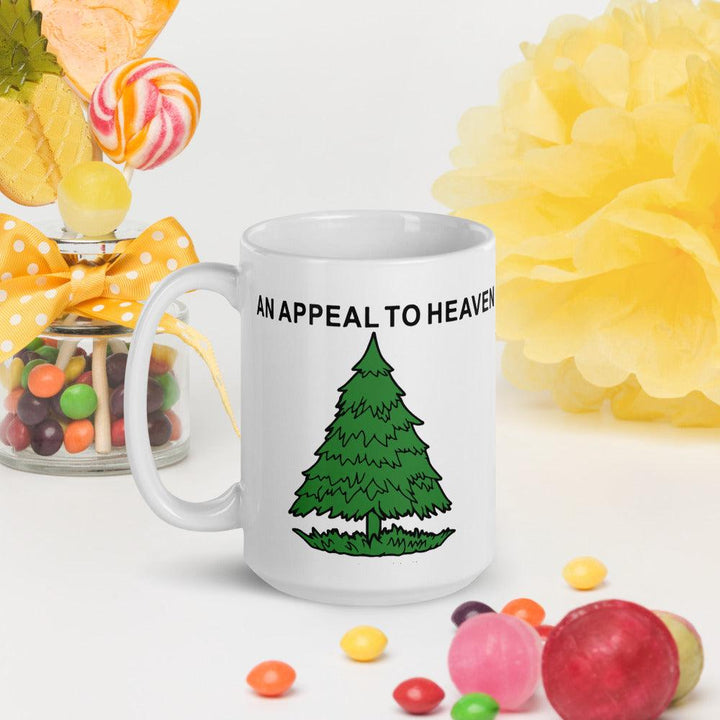 An Appeal To Heaven Mugs - 15 oz. or 11 oz. Glossy White - USA Flag Co.