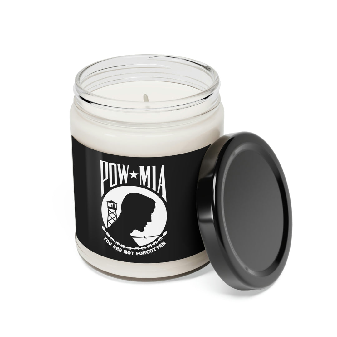 POW-MIA Flag Scented Soy Candle, 9oz by USA Flag Co.