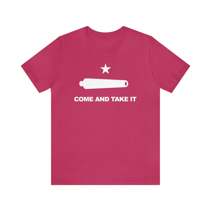 Come And Take It Flag T Shirt: Bella + Canvas 3001