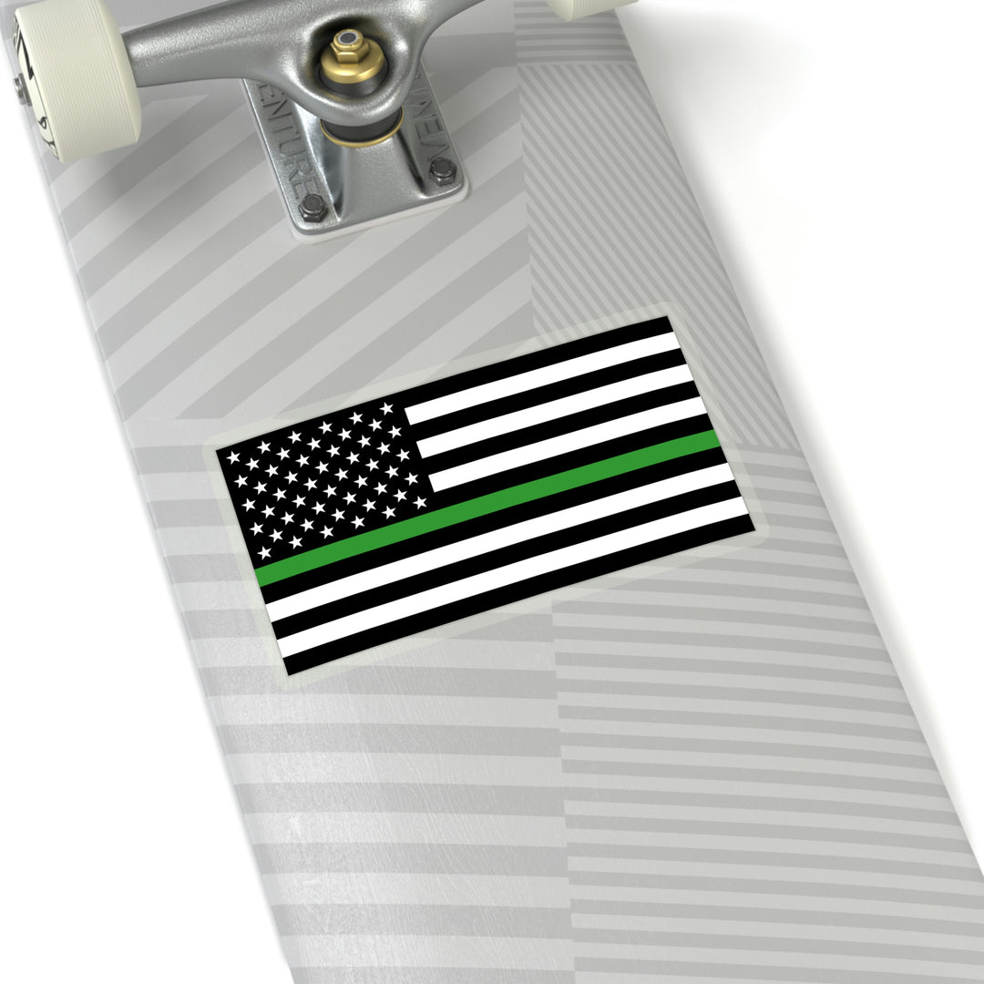 Thin Green Line Flag Sticker