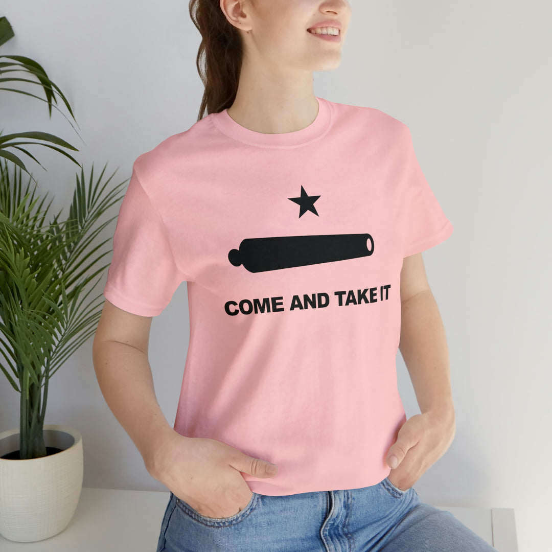 Come And Take It Flag T Shirt: Bella + Canvas 3001