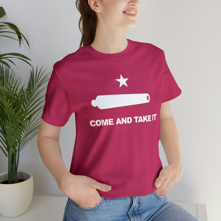 Come And Take It Flag T Shirt: Bella + Canvas 3001