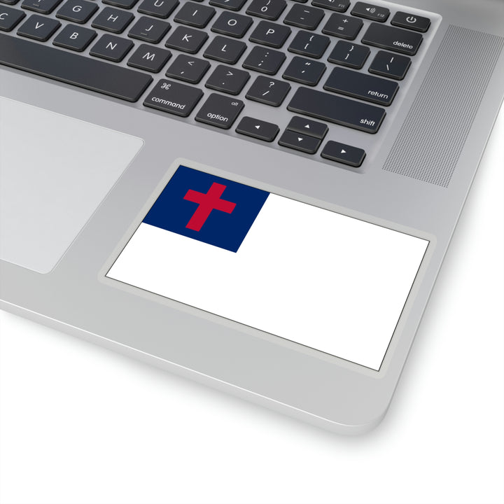 Christian Flag Sticker