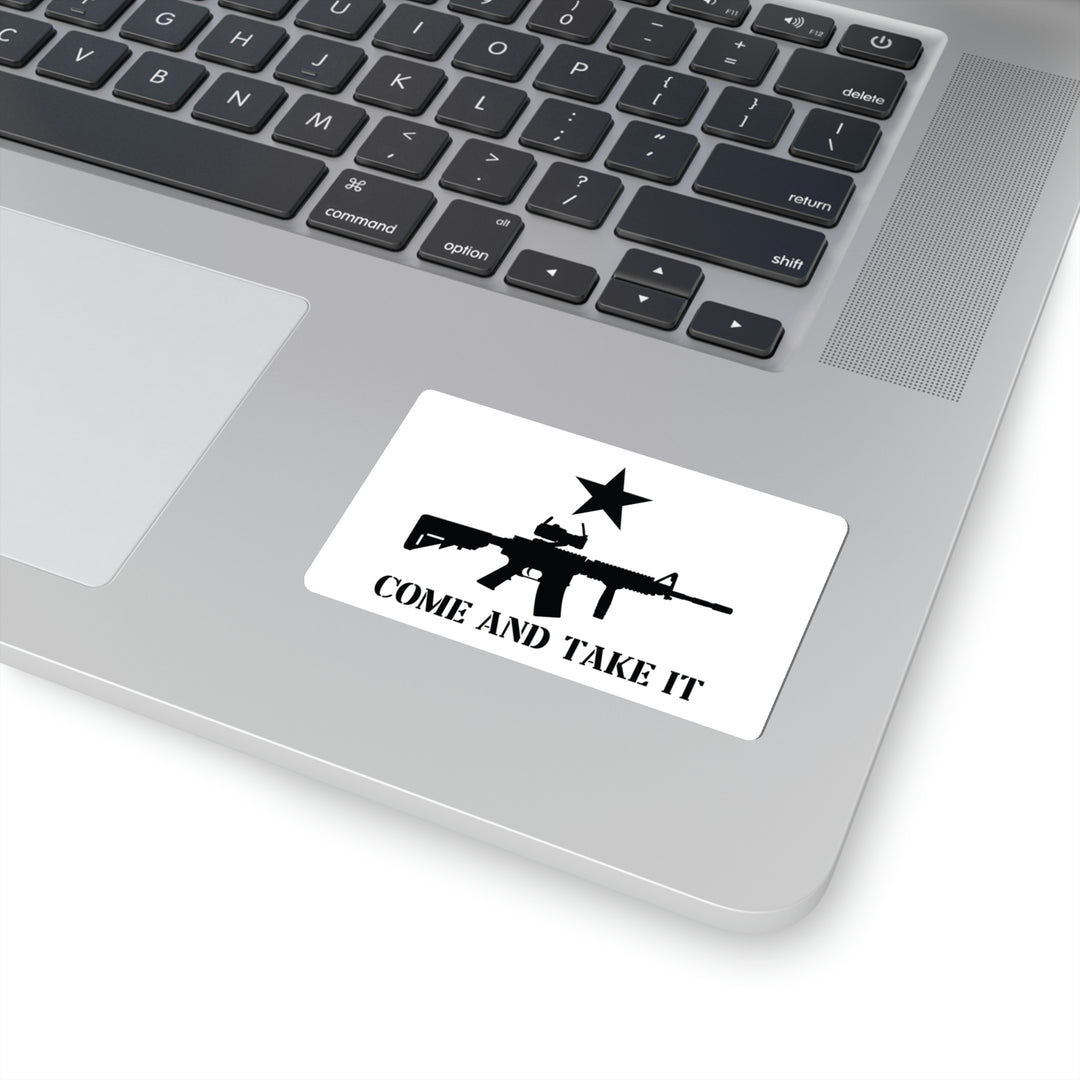 Come And Take It AR-15 Flag Sticker