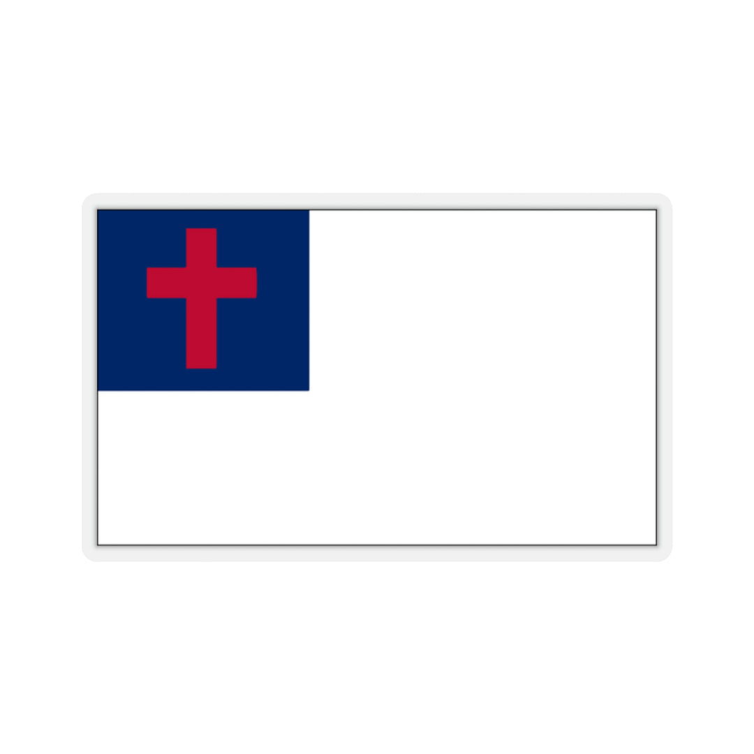 Christian Flag Sticker