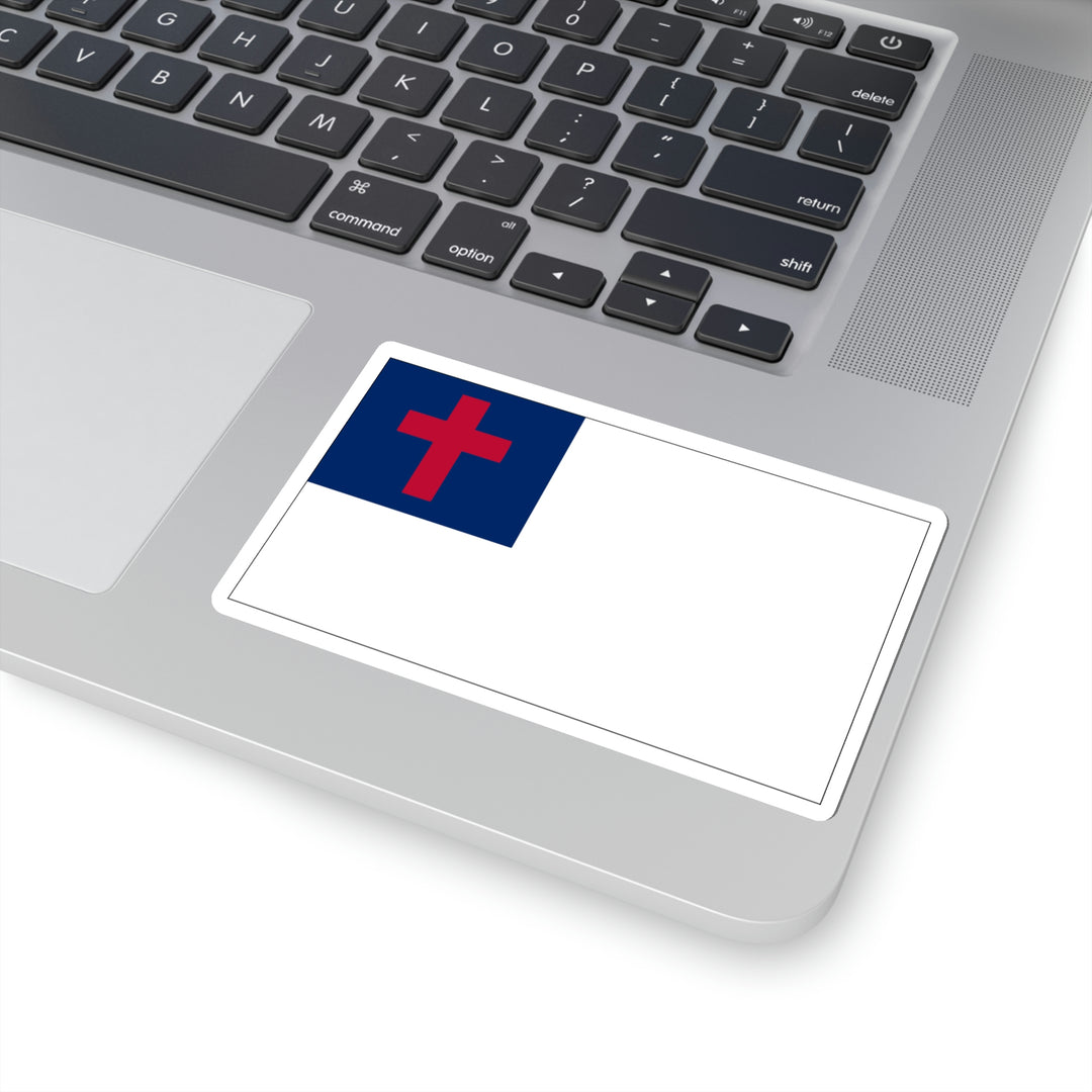 Christian Flag Sticker