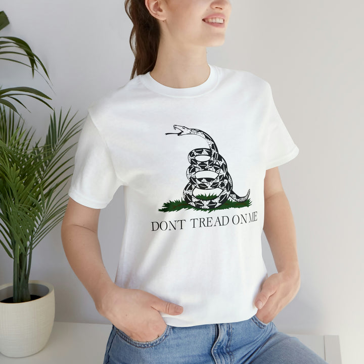 Don't Tread On Me T Shirt: Bella + Canvas 3001