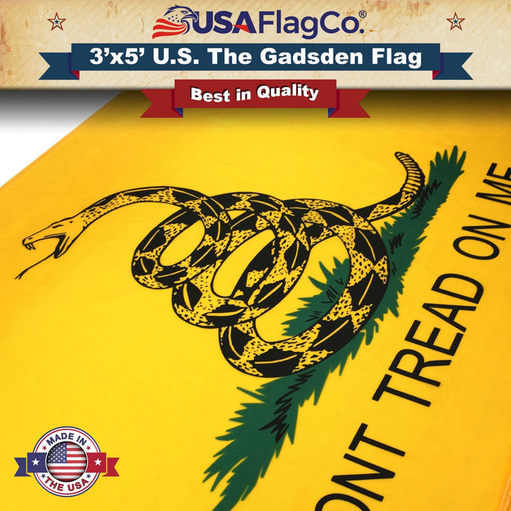 Gadsden Flag (Don't Tread On Me) - USA Flag Co.