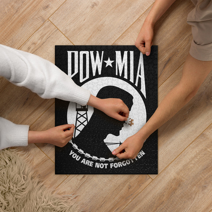 POW-MIA Jigsaw puzzle (Made in the U.S.A.) by USA Flag Co.