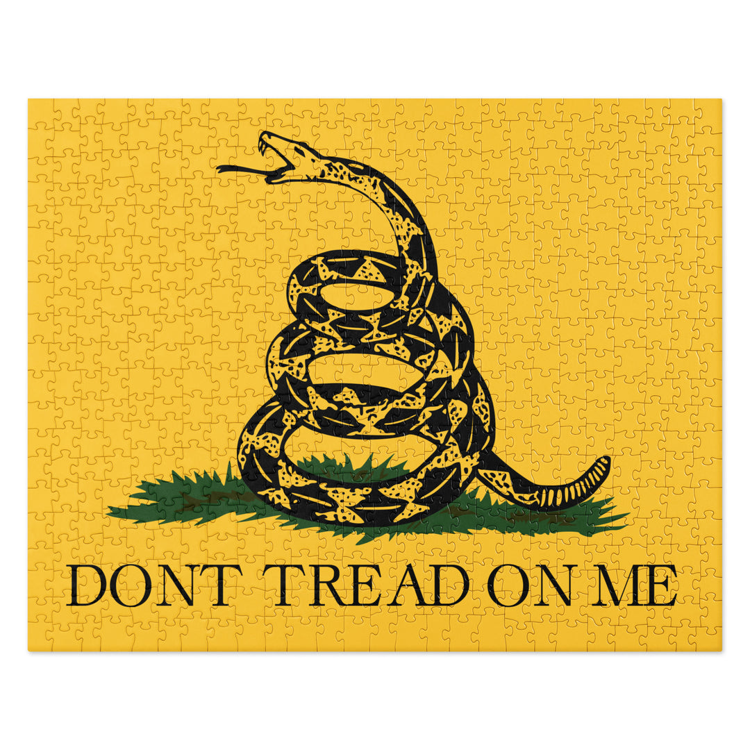 Gadsden Flag "Don't Tread On Me" Jigsaw puzzle