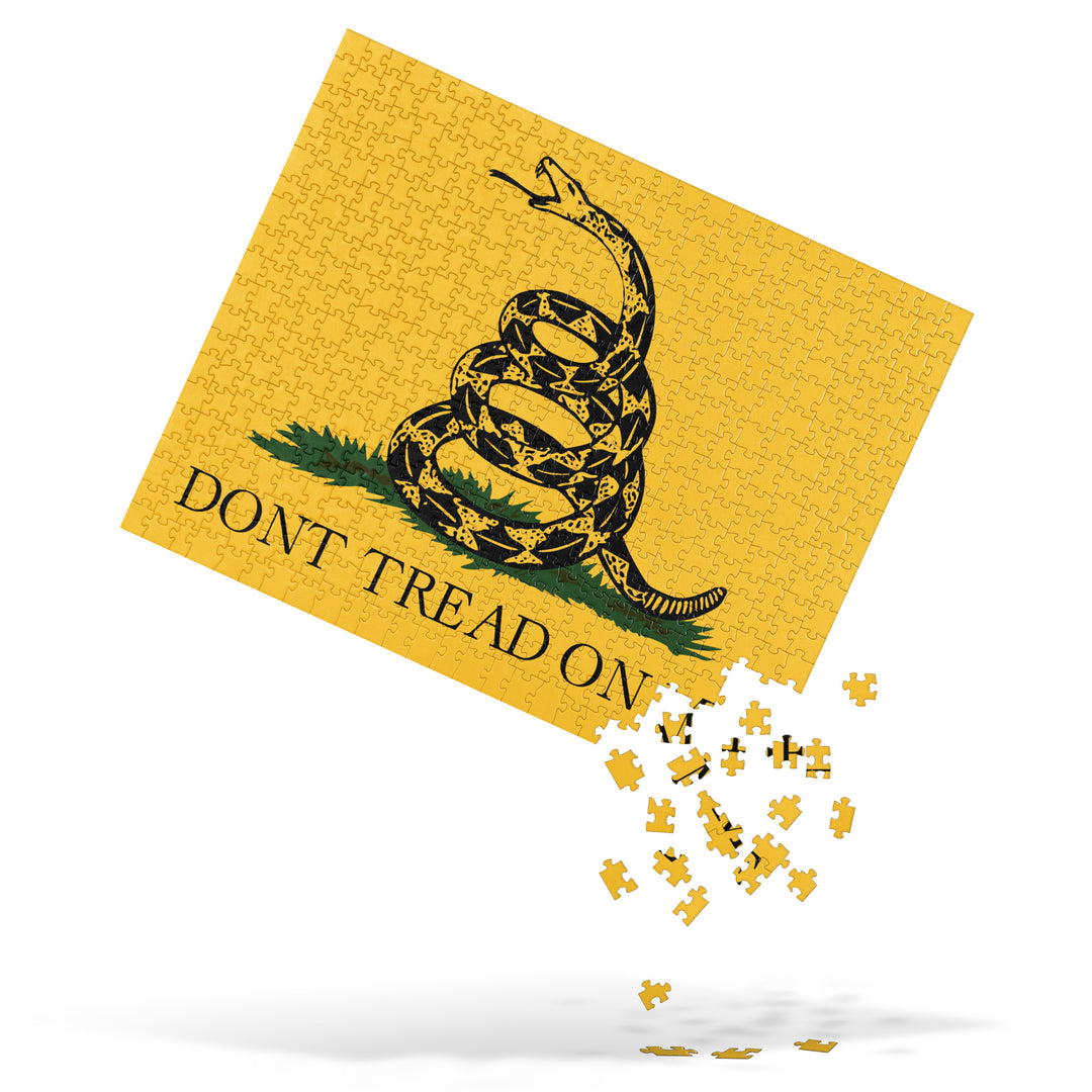 Gadsden Flag "Don't Tread On Me" Jigsaw puzzle