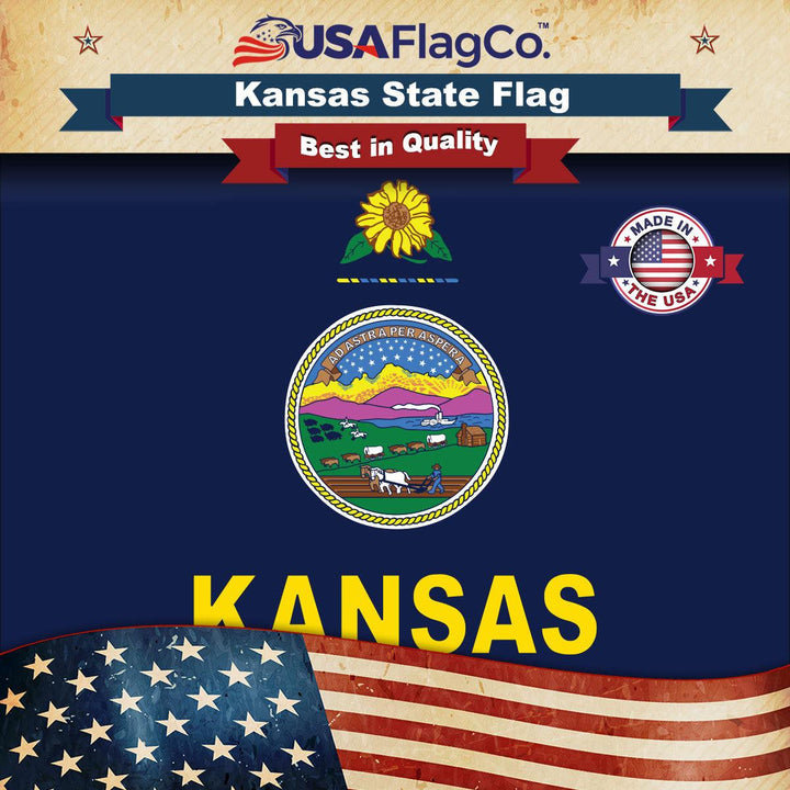 Kansas Flag - USA Flag Co.