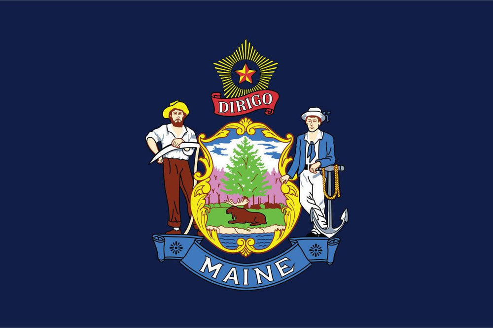 Maine Flag - USA Flag Co.