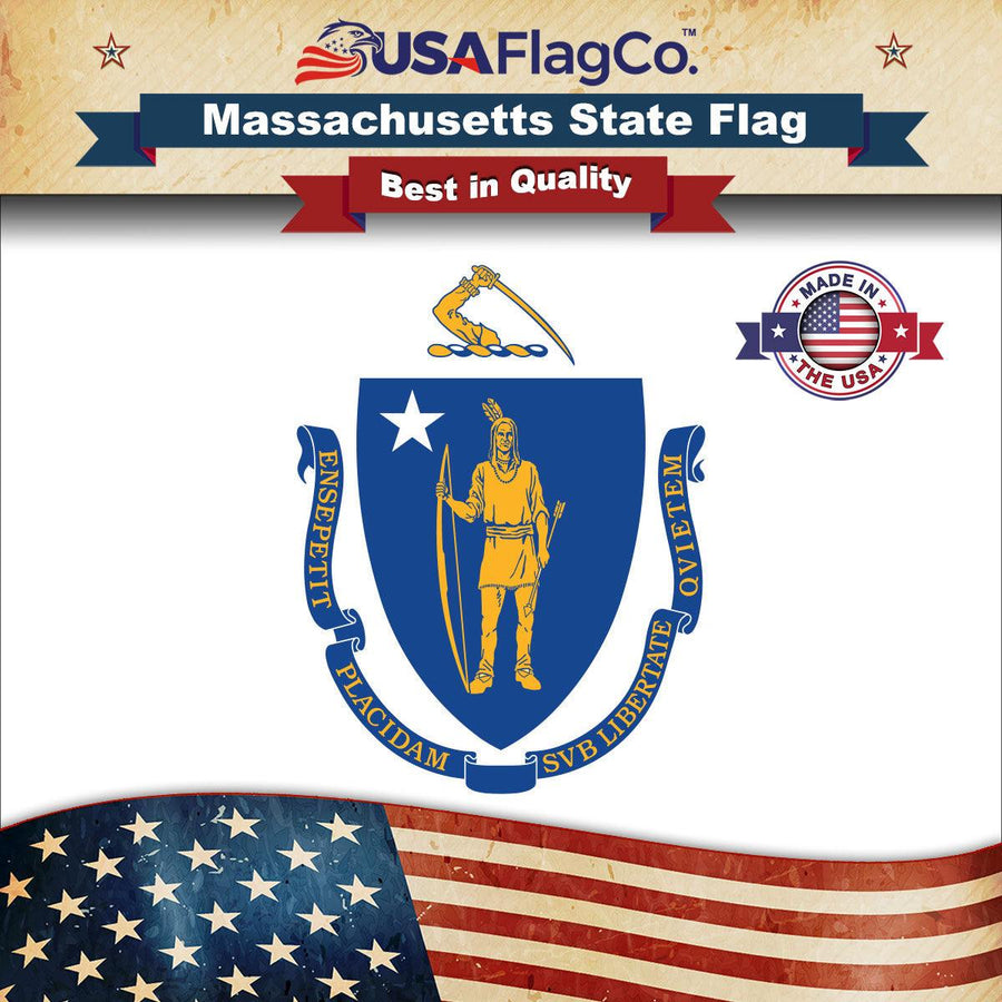 Massachusetts Flag - USA Flag Co.