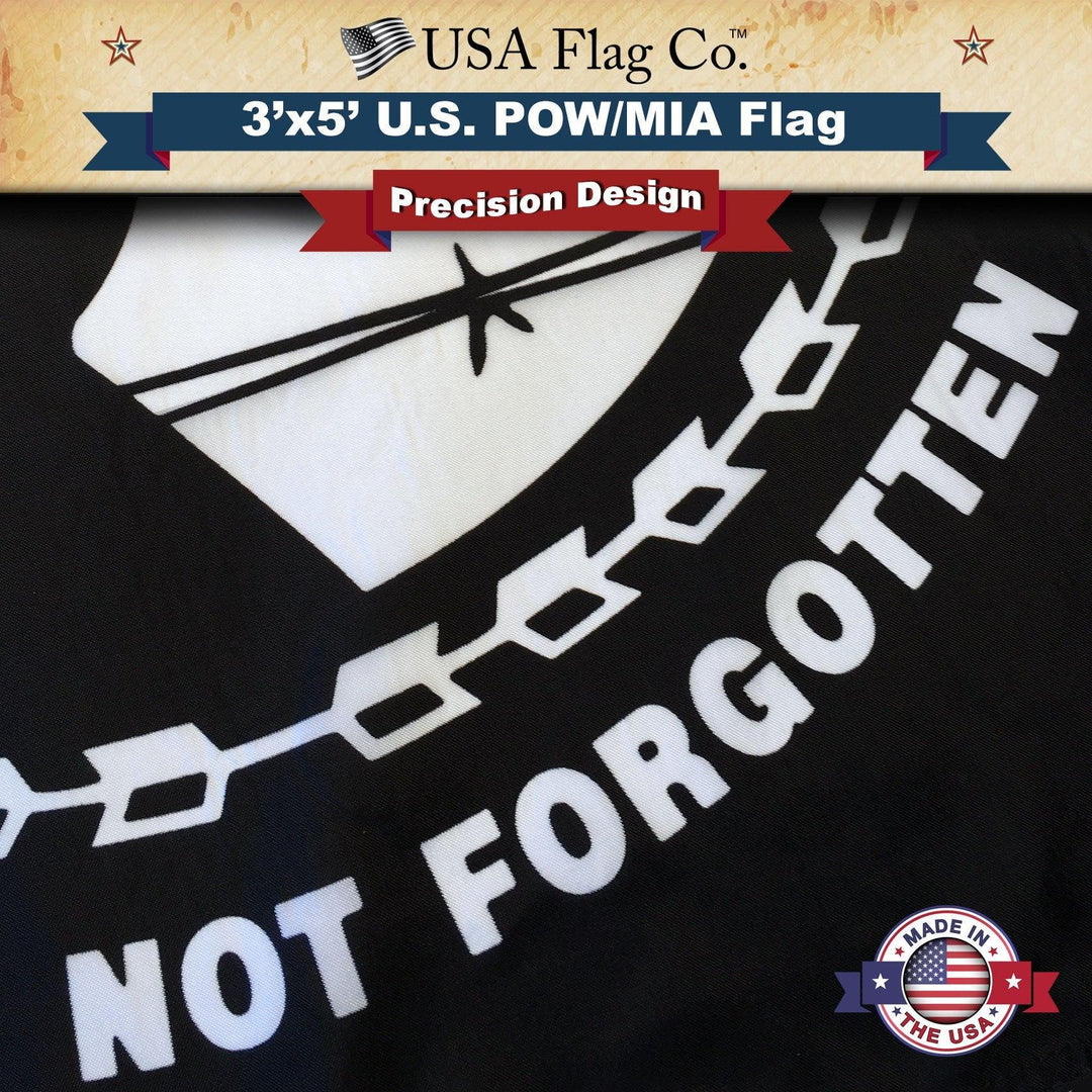 POW MIA Flag (3x5 foot) Double-sided - USA Flag Co.