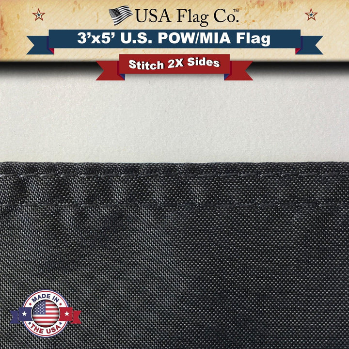 POW MIA Flag (3x5 foot) Double-sided - USA Flag Co.