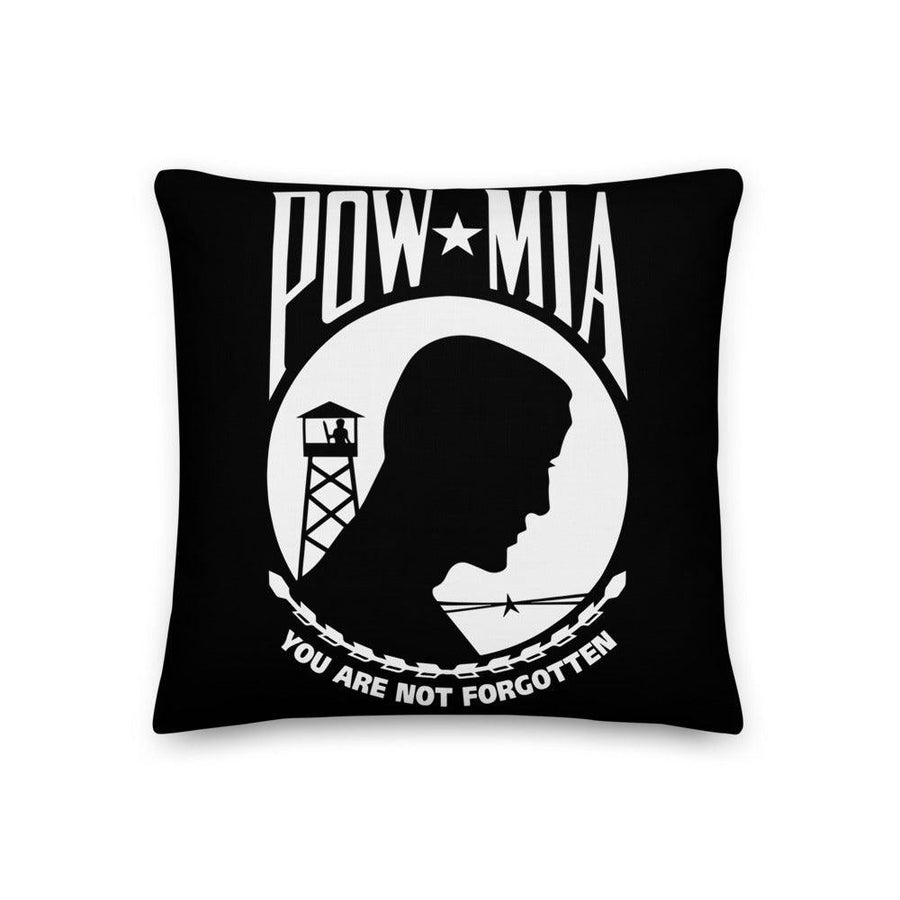 POW MIA Premium Throw Pillows - USA Flag Co.