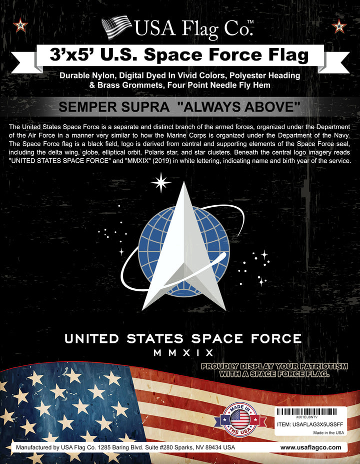 Space Force Flag by USA Flag Co.