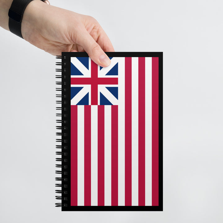 Grand Union Flag Spiral Notebook by USA Flag Co.