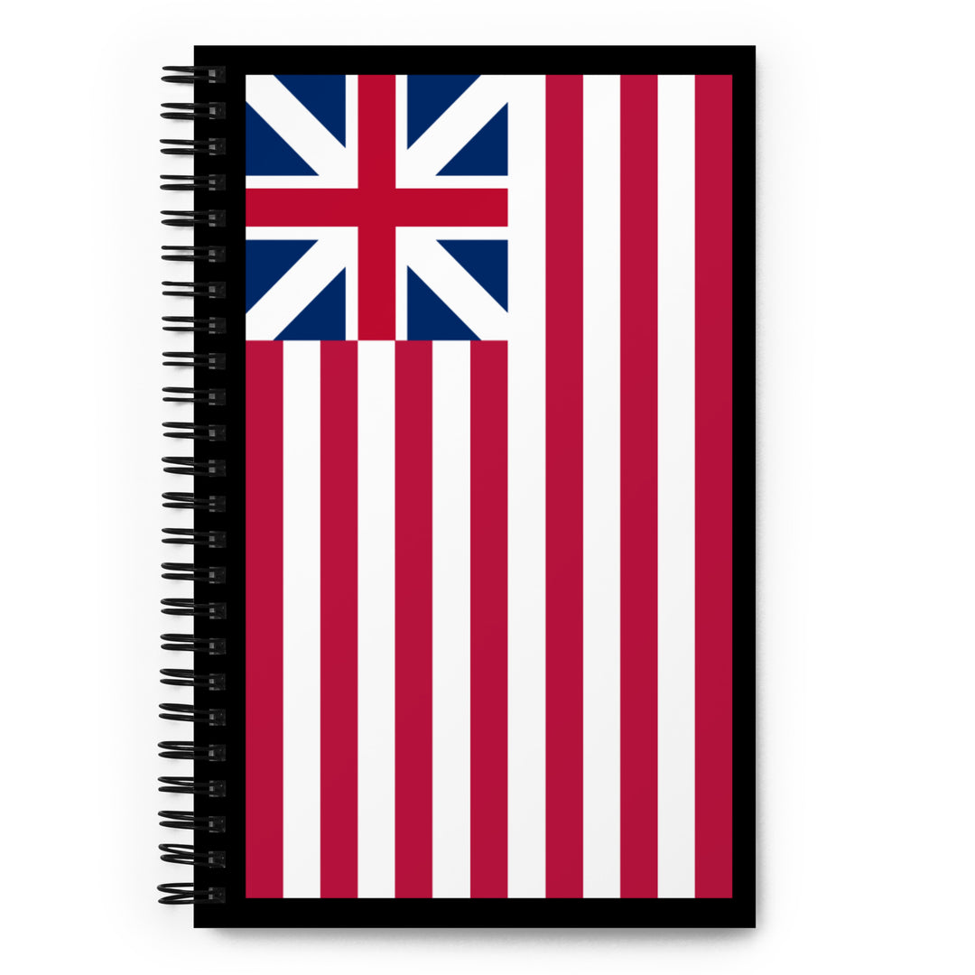 Grand Union Flag Spiral Notebook by USA Flag Co.