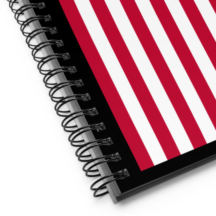 Betsy Ross Flag Spiral Notebook by USA Flag Co.