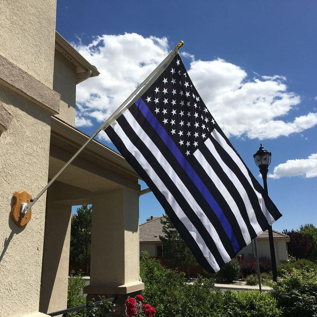 Thin Blue Line American Flag (3x5 foot) Digital Dyed Design - USA Flag Co.