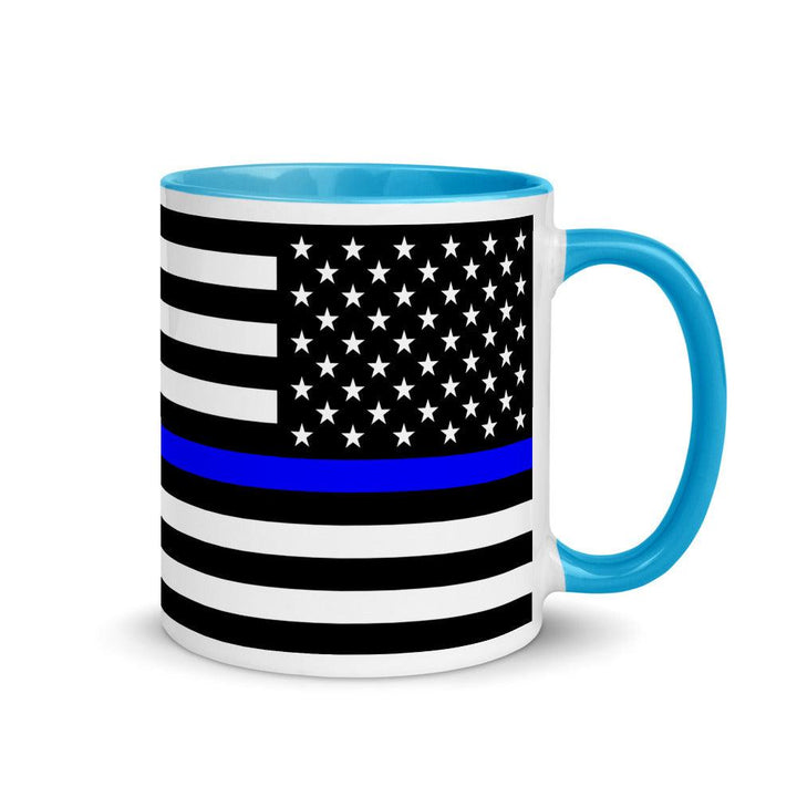 Thin Blue Line Mug - 11 oz. - USA Flag Co.