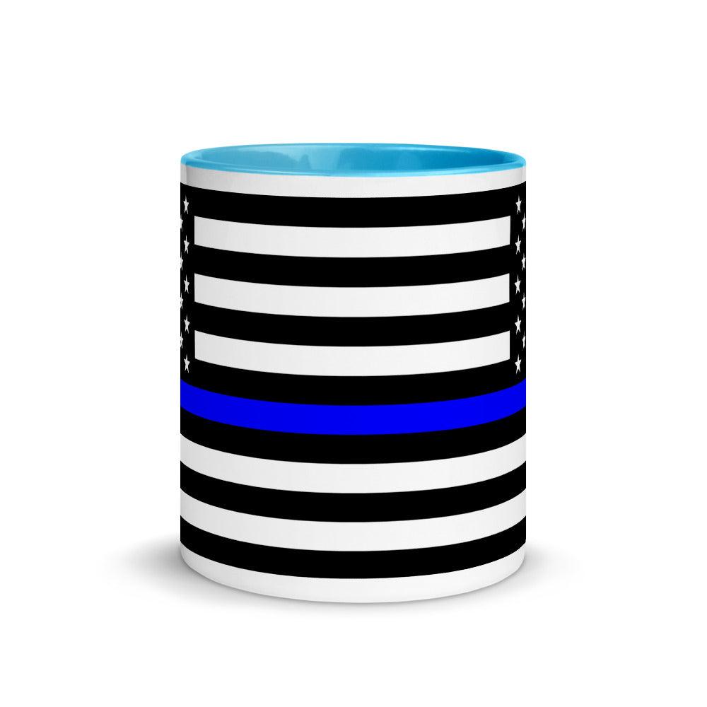 Thin Blue Line Mug - 11 oz. - USA Flag Co.