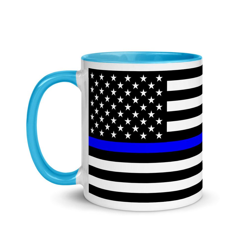 Thin Blue Line Mug - 11 oz. - USA Flag Co.