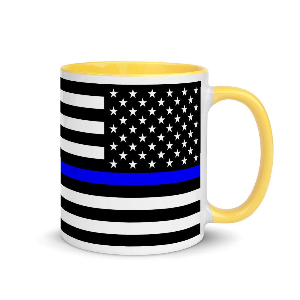 Thin Blue Line Mug - 11 oz. - USA Flag Co.