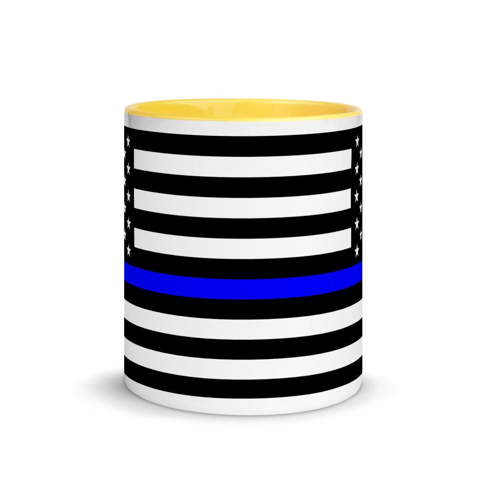 Thin Blue Line Mug - 11 oz. - USA Flag Co.