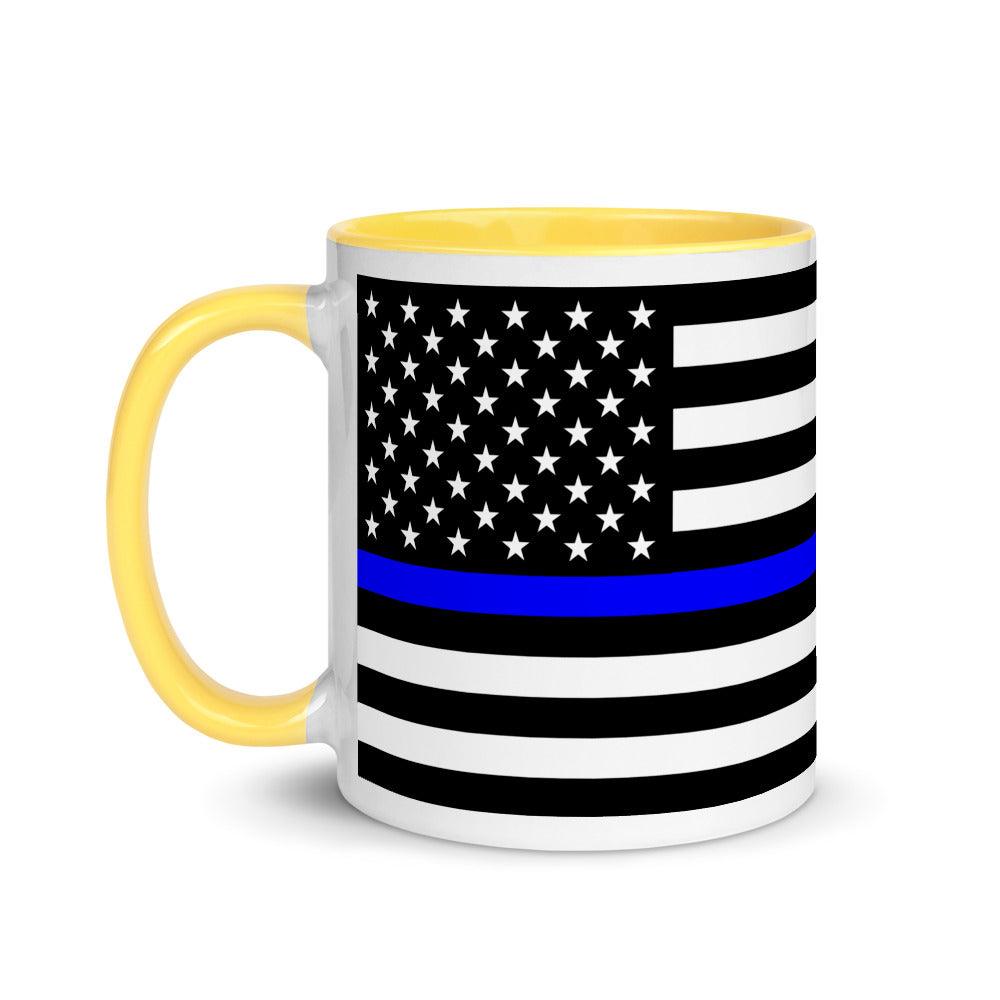 Thin Blue Line Mug - 11 oz. - USA Flag Co.