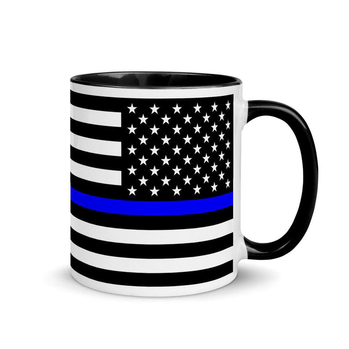 Thin Blue Line Mug - 11 oz. - USA Flag Co.