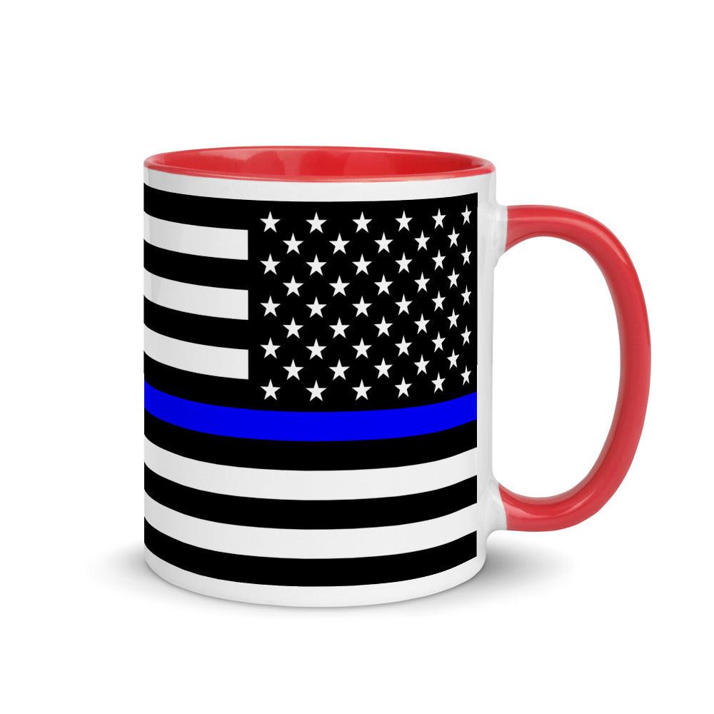 Thin Blue Line Mug - 11 oz. - USA Flag Co.