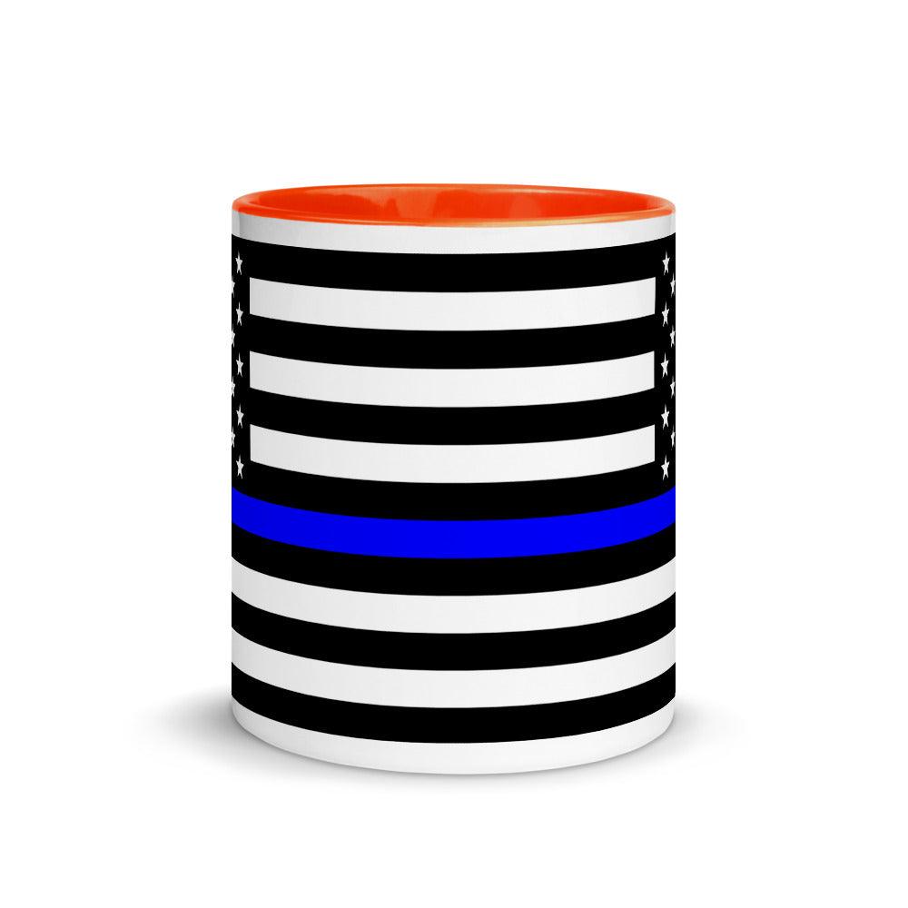 Thin Blue Line Mug - 11 oz. - USA Flag Co.