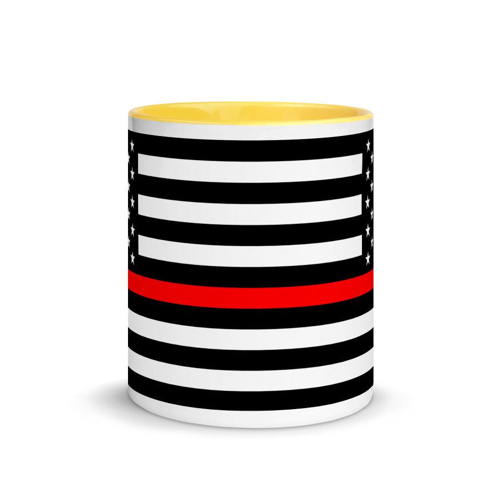 Thin Red Line Mug - 11 oz. - USA Flag Co.