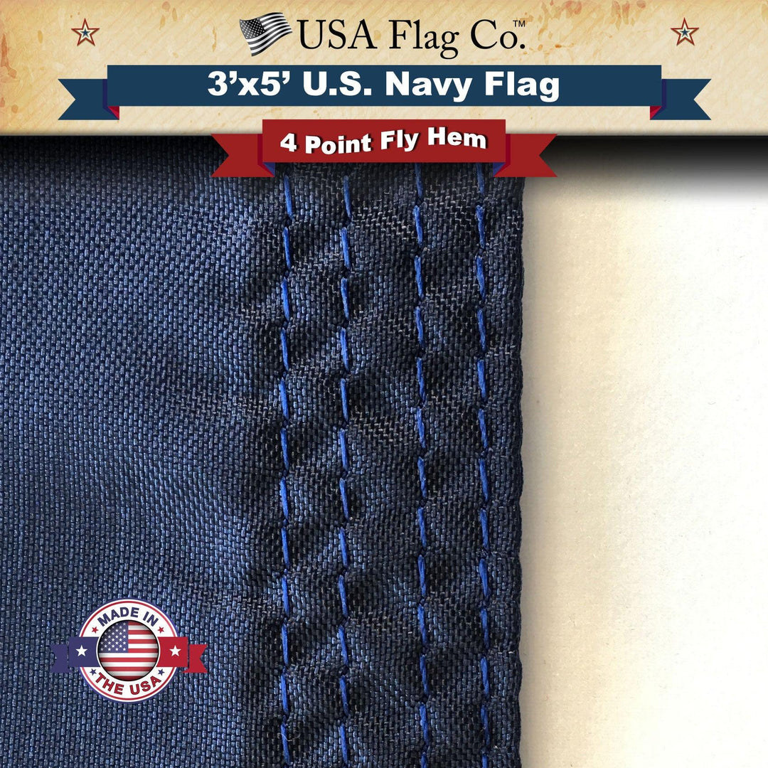 US Navy Flag (3x5 foot) - USA Flag Co.