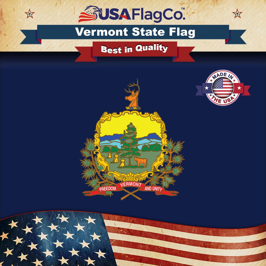 Vermont Flag - USA Flag Co.